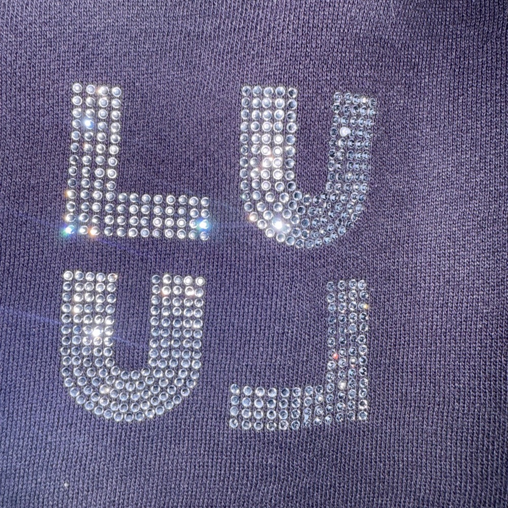 lululemon athletica black Pullover Sweatshirt with Reflective Logo - Picture 2 of 4